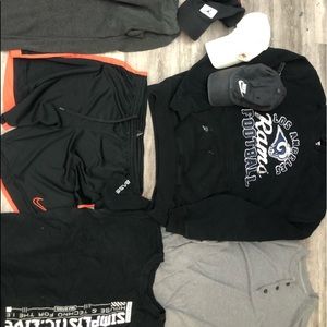 Preowned gym clothes
